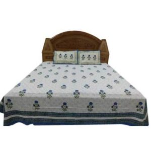 Designer Cotton Double Bed Sheet